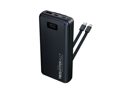 TECQ HYPER ALLY 20000mAh 65W Build-in cable Powerbank