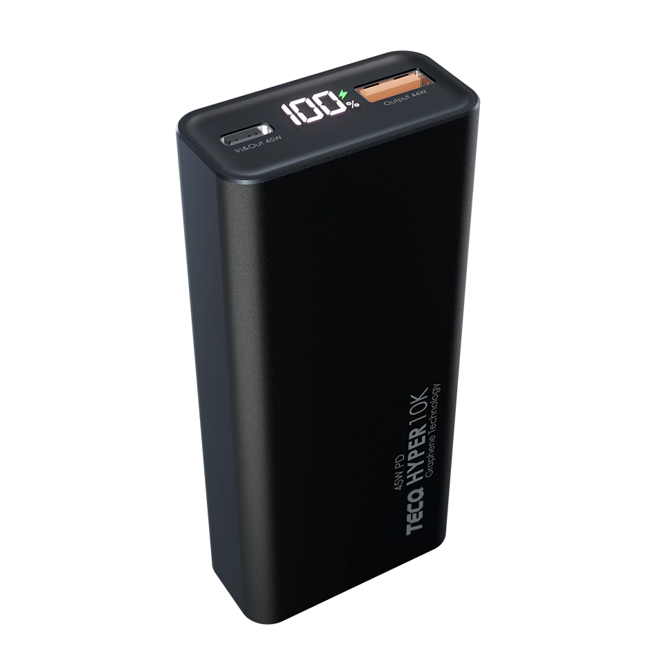 TECQ Hyper10K Graphene 10000mah 45W Powerbank