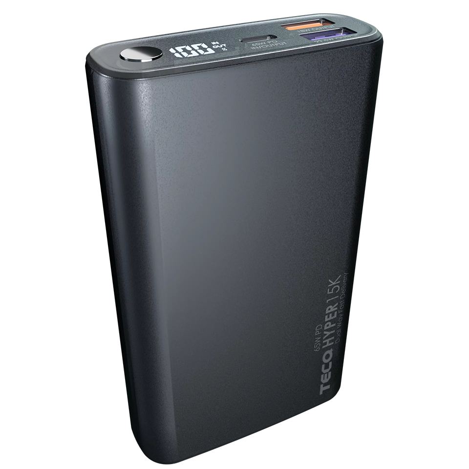 TECQ Hyper15K 15000mAh 65W PD Powerbank