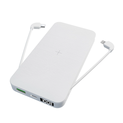 TECQ@ ALLY DELIVERY MFI Built-in PD Cable wireless 10000mah powerbank