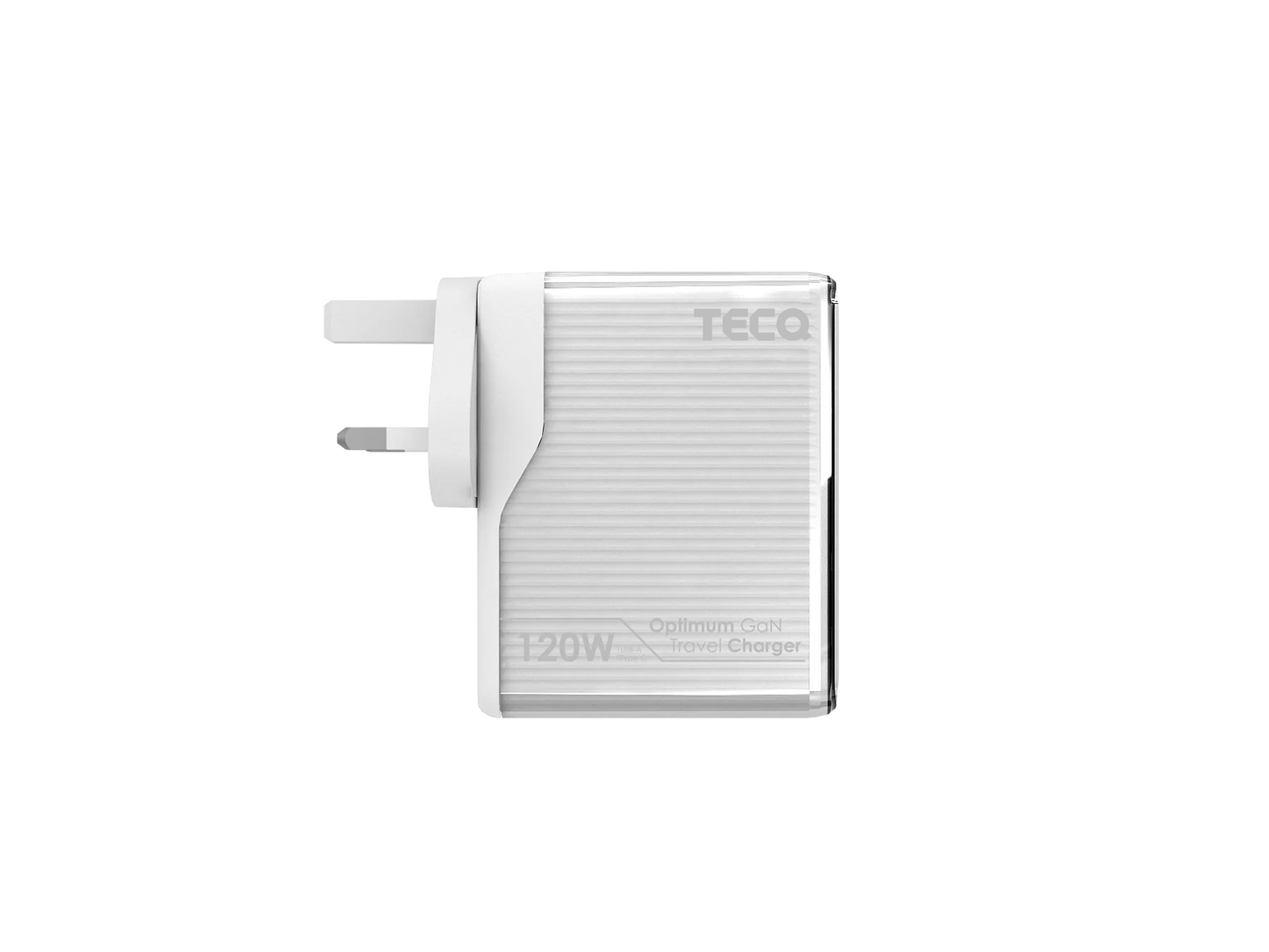 TECQ 120W Optimum GaN 4USB Travel Charger