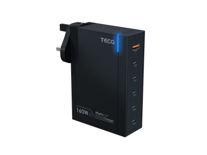 TECQ 160W Mighty 6USB Travel Charger