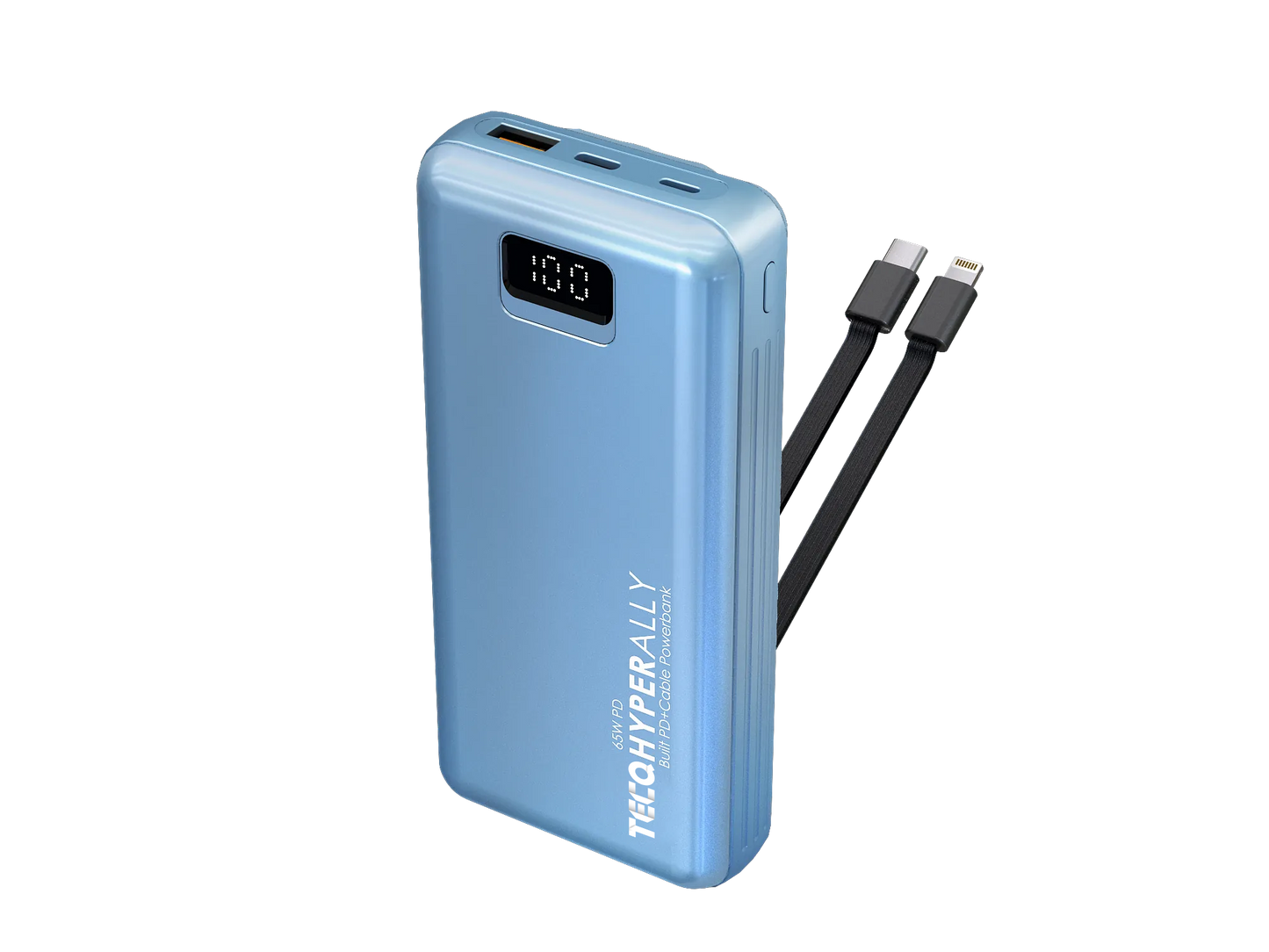 TECQ HYPER ALLY 20000mAh 65W Build-in cable Powerbank