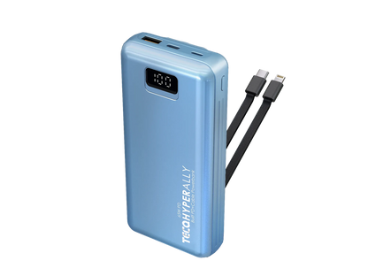 TECQ HYPER ALLY 20000mAh 65W Build-in cable Powerbank