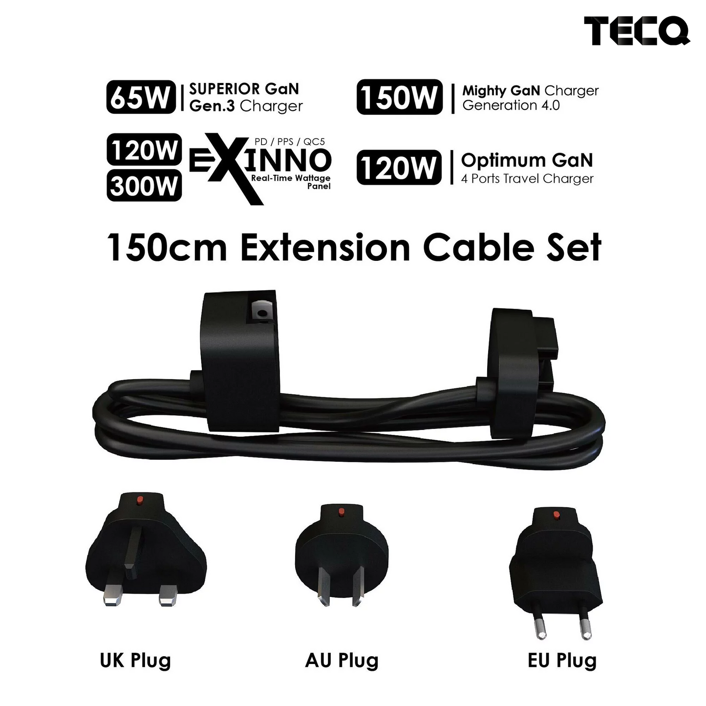 EXINNO/Superior/ Optimum/Mighty adapter & extension cable kit